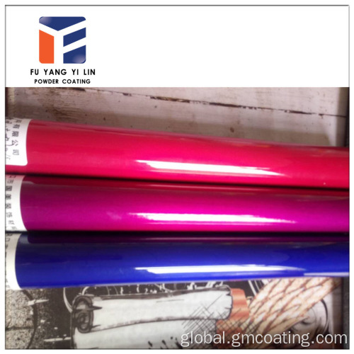 Pale Powder Paint Color Candy Colors Thermosetting Epoxy Polyester Powder Coating Factory